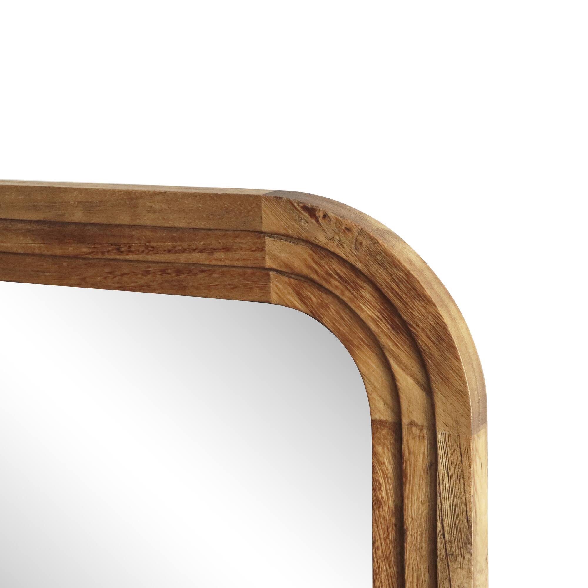 24" x 33" Arch Wall Mirror in Wood Frame by Ashland®